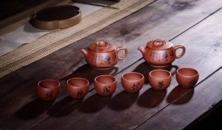 《石瓢套組》宜興實力派名家手工紅皮龍泡茶壺石瓢茶壺茶具 《石瓢套組》宜興實力派名家手工紅皮龍泡茶壺石瓢茶壺茶具